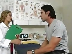Foxy seductive blonde doctor screwed by one of her patients