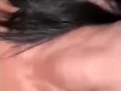 Latina sucking, titty fucking in the backseat