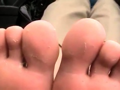 Foot Fetish Girls Get Cum On Their Foot