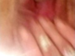 Close up dildo fuck - creamy pussy