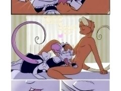 Maid in the Morning (by Unknown) - Femboy Furry Comic