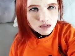 FemaleMaskFetish: Abby Titty fucks her BF and gets a facial TRAILER!!!