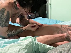Aewins big clit gets a massage before she gets fucked hard