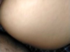 Big booty latina gets wet on cock in doggystyle