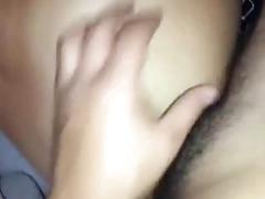 Milf getting a cumshot on her back after anal sex