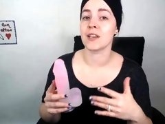 Glowing Pink Silicone Dildo Review