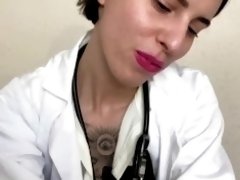 DOCTOR X SEDUCES YOU + FUCKS YOU WITH HER GIANT DILDO