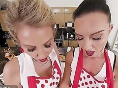 VR Bangers The Cocking Show threesome with Texas Patti, Lexi Stone in HD Porn