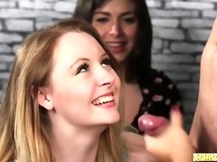 Hen soiree hand job hoes jacking man-meat